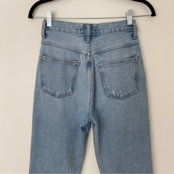 Agolde Pinch Waist Kick Flare Jeans in Riptide Light Wash size 24 High Rise - Picture 9 of 11